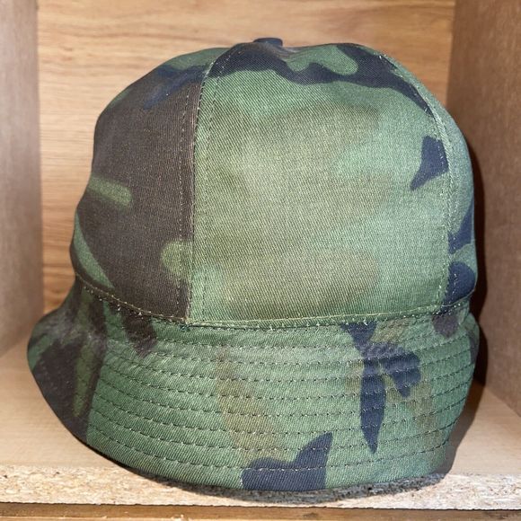 Vintage Original Jones Bucket Hat Cap Camo Water Resistant Sz Medium Rare Lined - Picture 3 of 13